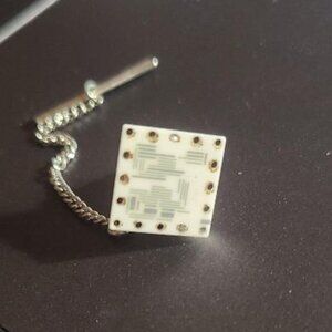 Computer Chip Vintage 1990's Tie Tack Lapel Pin